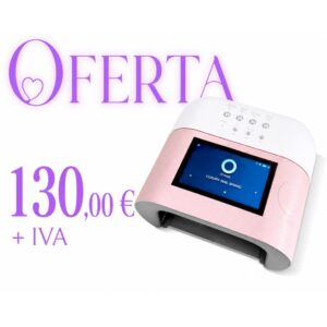PREVENTA LÁMPARA DE UÑAS CON INTELIGENCIA ARTIFICIAL - ONAIL - ROSA Y BLANCA